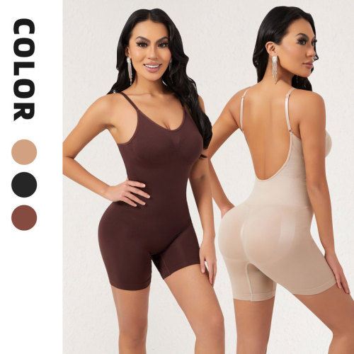 Body Shaping Bodysuit for Women, Sexy Backless Shaping Underwear, Plus Size Shaping Bodysuit