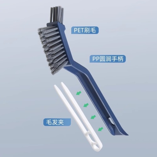 Crack brush bathroom toilet floor brush bathroom tiles without blind spots hard floor cracks kitchen cleaning brush