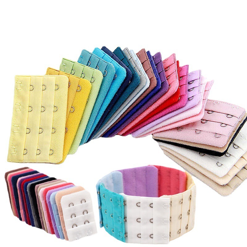 Underwear with extended buckle and row of buttons, three rows of three buttons, women's buckles, 4 extension buckles, 5 four rows of back buckles, bra extension with buckle