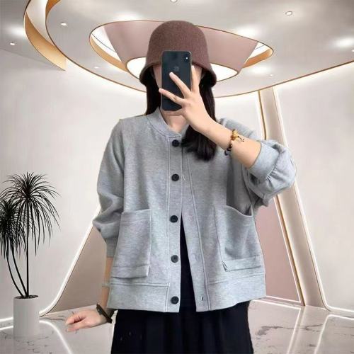 Spring New Button Fashion Trend Designer Style Coat Unisex Same Style Versatile Loose Casual Baseball Jacket