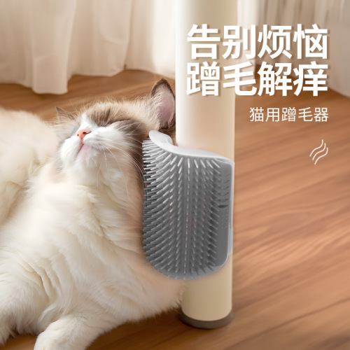 Cat scratching device corner rubbing device cat self-healthy toy scratching face massage cat scratching board