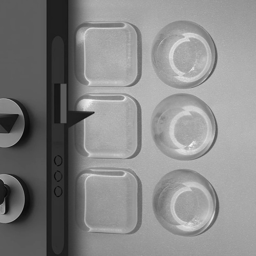 Door sticker self-adhesive door handle anti-collision cabinet refrigerator door anti-bumping cushioning silent transparent waterproof sticker wall sticker
