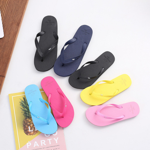 Cross-border  New Summer Herringbone Sandals Women Flat Heel Beach Sandals Women Anti-slip Slippers Foreign Trade Manufacturer