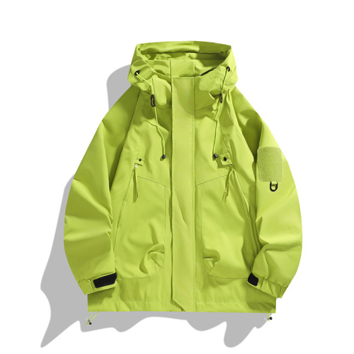 Shock-up jacket for men and women in spring and autumn casual Korean version hooded outdoor mountaineering sportswear youth jacket