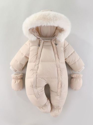 Baby clothes, winter clothes, newborn girl onesies, velvet quilted harems, outing clothes, winter cotton clothes