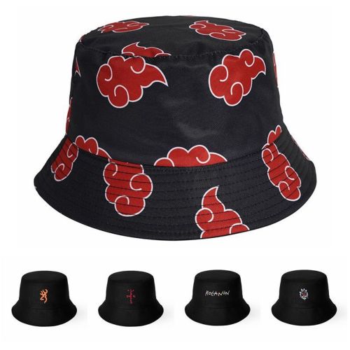 New Fire Shadow Red Cloud Fisherman Hat Anime Merchandise Unisex Summer Outdoor Casual Sports Sunshade Sun Protection Hat