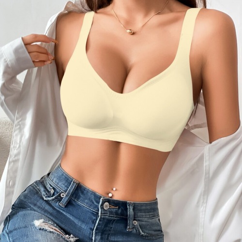 Underwire-free European and American bras, Shein style