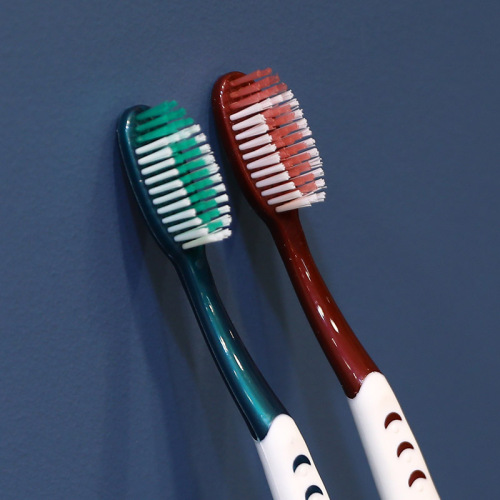 Hard bristle toothbrush single pack for men, adult soft bristle interdental brush for cleaning teeth, can be shipped wholesale