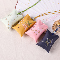 Chinese style small sachet bag fetal hair blessing bag purse gift Dragon Boat Festival sachet sachet empty bag portable hanging neck