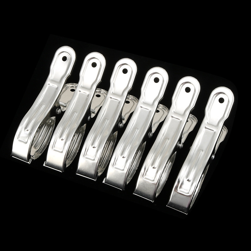 Origin manufacturer stainless steel spring clip, windproof blanket clip, multi-purpose open-ended clip, sun drying blanket clip