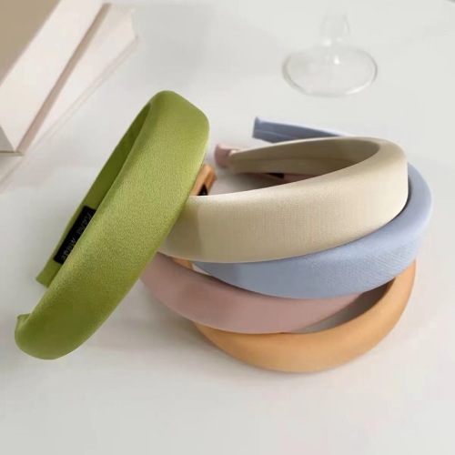  new high-ceiling Xu Hongdou's same style green hair hoop for women, versatile and high-end hair clip headband for going out