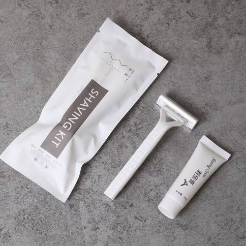 Star hotel guest room supplies disposable razors wholesale tourism aviation foreign trade razors