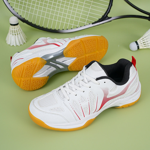 Couple badminton shoes, new men's and women's breathable sports shoes, badminton competition training shoes, student tennis shoes