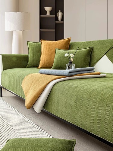 Sheerli Sofa Cushion Four Seasons Universal Non-slip Fabric Sofa Cover Leather Sofa Direct Fit Case Cover 2026 New Model Seat Pad 5