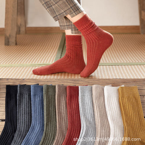 Socks, Knee-high socks, Korean style, Autumn/Winter, Japanese style, Bumpy socks, Instagram trendy, Harajuku style knee-high socks, Instagram trendy women's socks