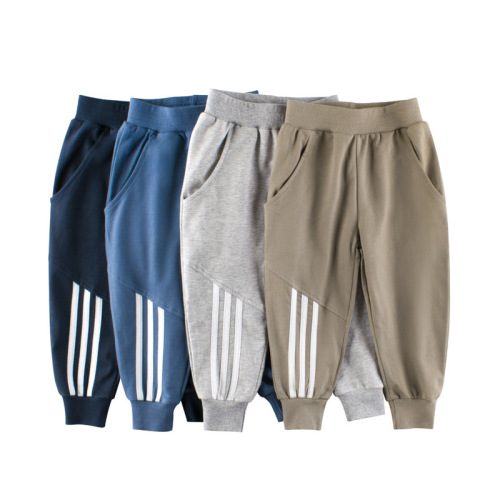 Korean style children's clothing boys 2024 autumn new children's pants wholesale small and medium-sized boys' trousers one piece drop shipping