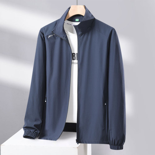 High-end ice silk sun protection clothing for men, summer ultra-thin outdoor skin clothing, quick-drying anti-UV sports jacket for women
