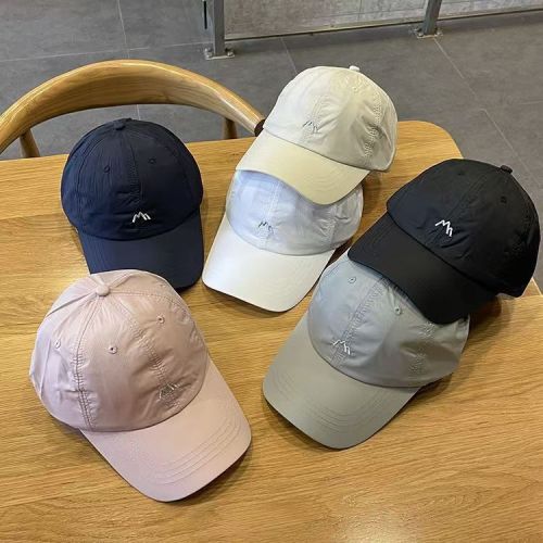 Peaked cap women's summer sun hat quick-drying outdoor baseball cap men's sports sun protection hat men's cross-border