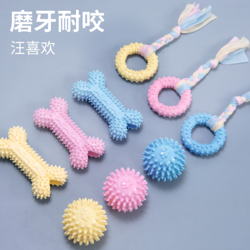 Puppy dog toy anti-boredom artifact teething stick puppy teddy koji small dog pet gum ball