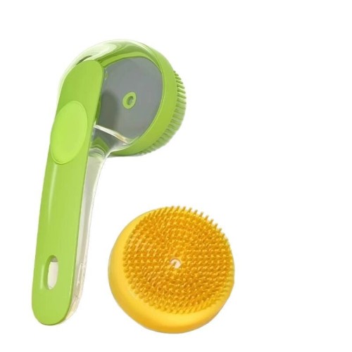 Pet dog bath brush cat bath brush silicone bath massage brush artifact dog bath supplies wholesale