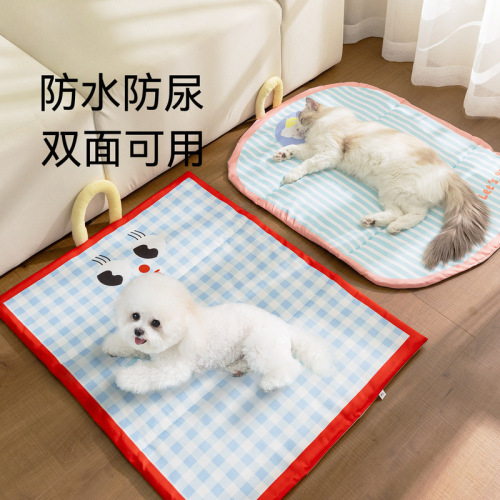 Dog mat, universal for all seasons, dog sleeping mat, waterproof cooling mat, dog summer sleeping mat, Bichon bear summer cat mat, kennel