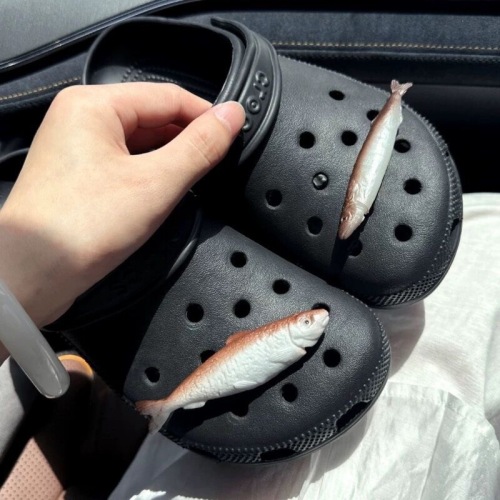 New model suitable for Cros hole shoes, simulated food and toy shoes, fried chicken legs, French fries, shoe buckles, diy garden shoe accessories buckles