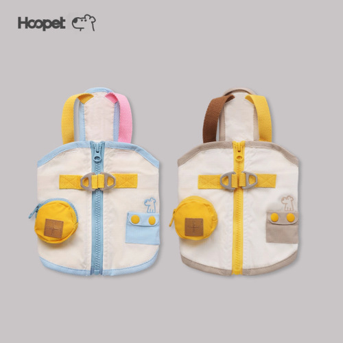 Hoopet summer thin cute towable vest Corgi Bichon small dog cat pet dog clothes