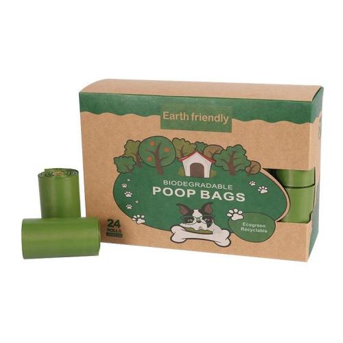 Pet Waste Bag Pickup Bag Biodegradable Dog Poop Bag Dispenser Unisex