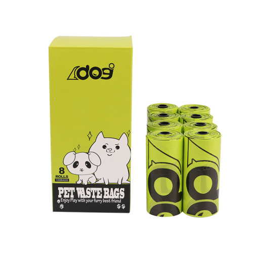 New large size 27.5*35cm pet garbage bag cute pet portable outdoor poop bag