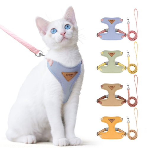 Classic best-selling cat traction rope, anti-breakaway cat harness, outdoor cat harness, adjustable cat traction rope