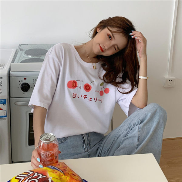 Summer girlfriends Six Bedroom clothes sisters three T-shirt roommates short sleeve spring dormitory clothes top