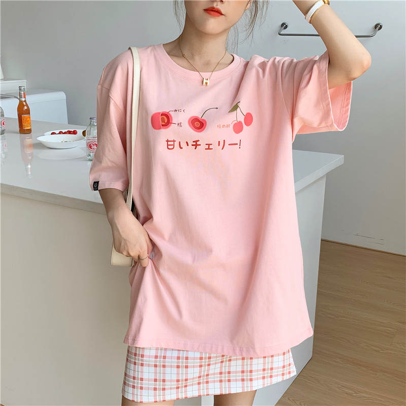 Summer girlfriends Six Bedroom clothes sisters three T-shirt roommates short sleeve spring dormitory clothes top