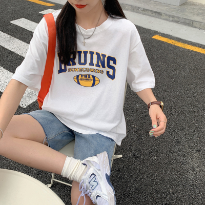 2021 new summer age reducing loose short sleeve clothes