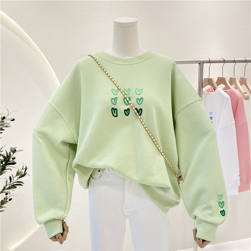 East Gate loose large size sweater women's versatile top