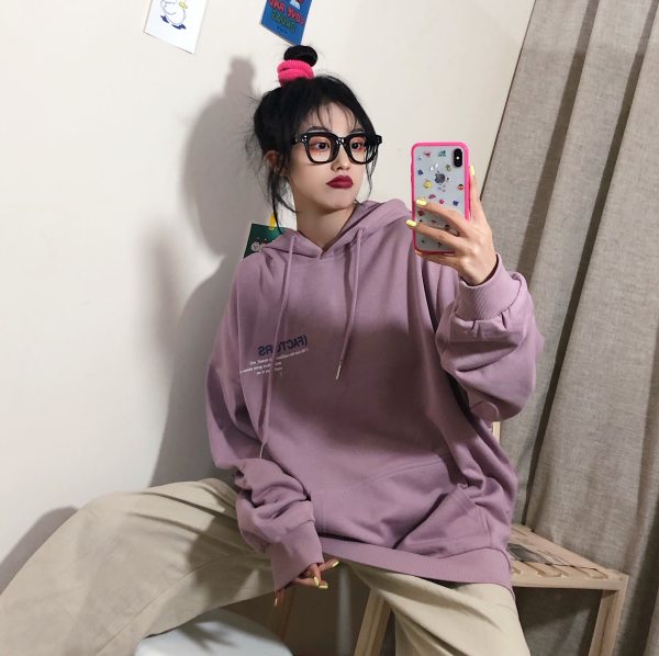 Hooded Plush sweater