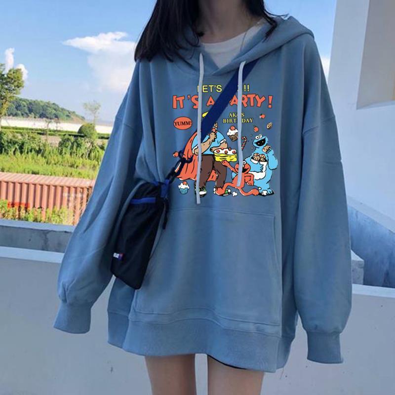 Women's sweater spring and Autumn New Korean version ins fashion loose student thin clothes