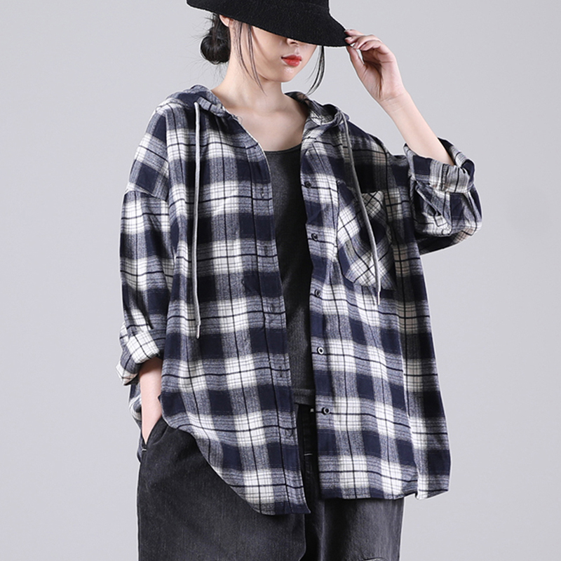 Spring and autumn 2021 new Korean loose large coat casual casual casual casual baseball suit medium long shirt small coat women