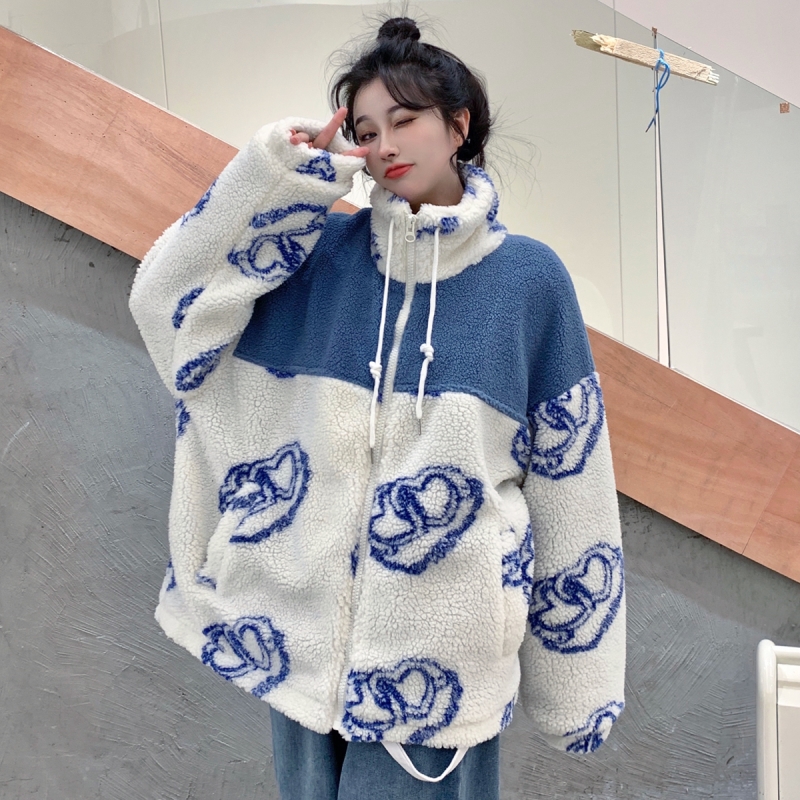 Real price 300g imitation cashmere sweater women's cashmere high collar