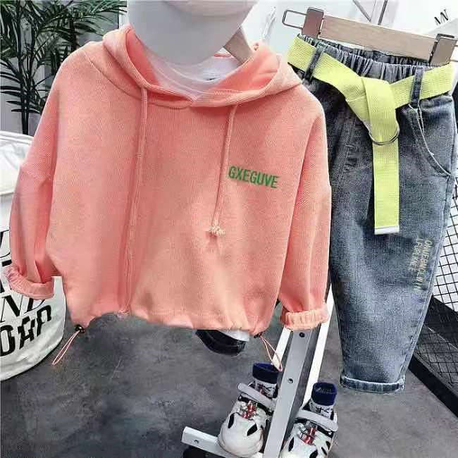 Boys' new children's sweater long sleeve T-shirt spring, autumn and winter bottoming girls' sweater medium and small children's casual Pullover