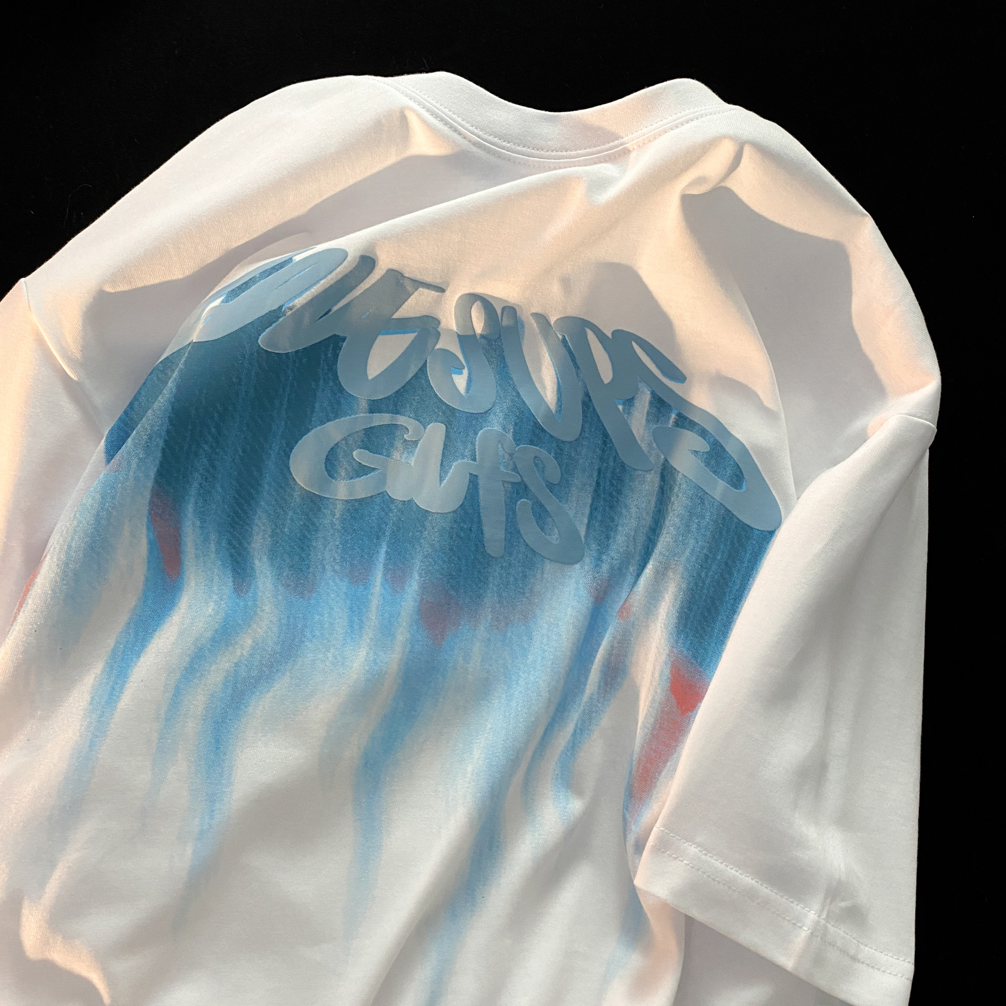 6535 cotton 180g + new short sleeve T-shirt women's pure cotton