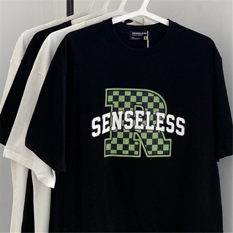 New T-shirt short sleeved women's summer American retro small man design sense of niche trendy Hong Kong style top