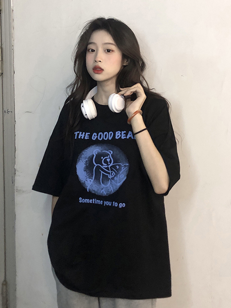 6535 cotton 180g 2022 new short sleeve T-shirt for women