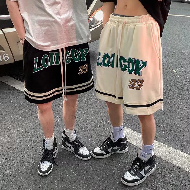 3073 shorts women's summer thin sports American street style pants high street fashion Vintage basketball pants