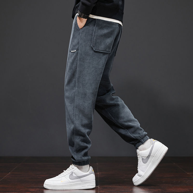 Official website 2124#Sports pants women's 2023 new men's pants loose casual trousers spring and autumn style sanitary pants tide