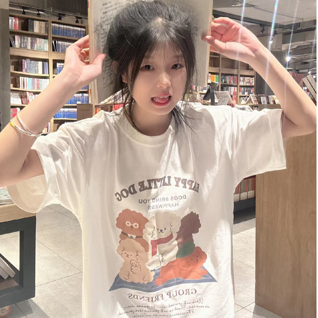 27389 special offer (200g pure cotton pull shoulder strip) Douyin quality pure cotton short-sleeved T-shirt