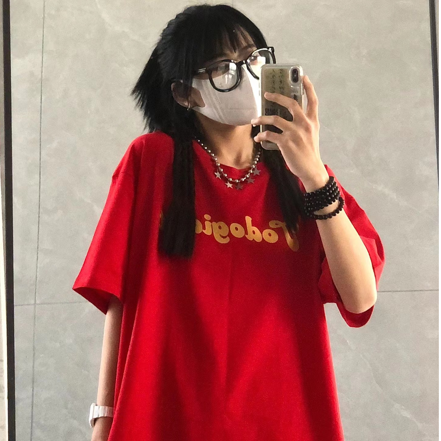 27376 special offer (200g pure cotton pull shoulder strip) Douyin quality pure cotton short-sleeved T-shirt