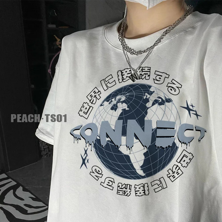 Short-sleeved women's new T-shirt students Korean version loose niche personality summer new top trend