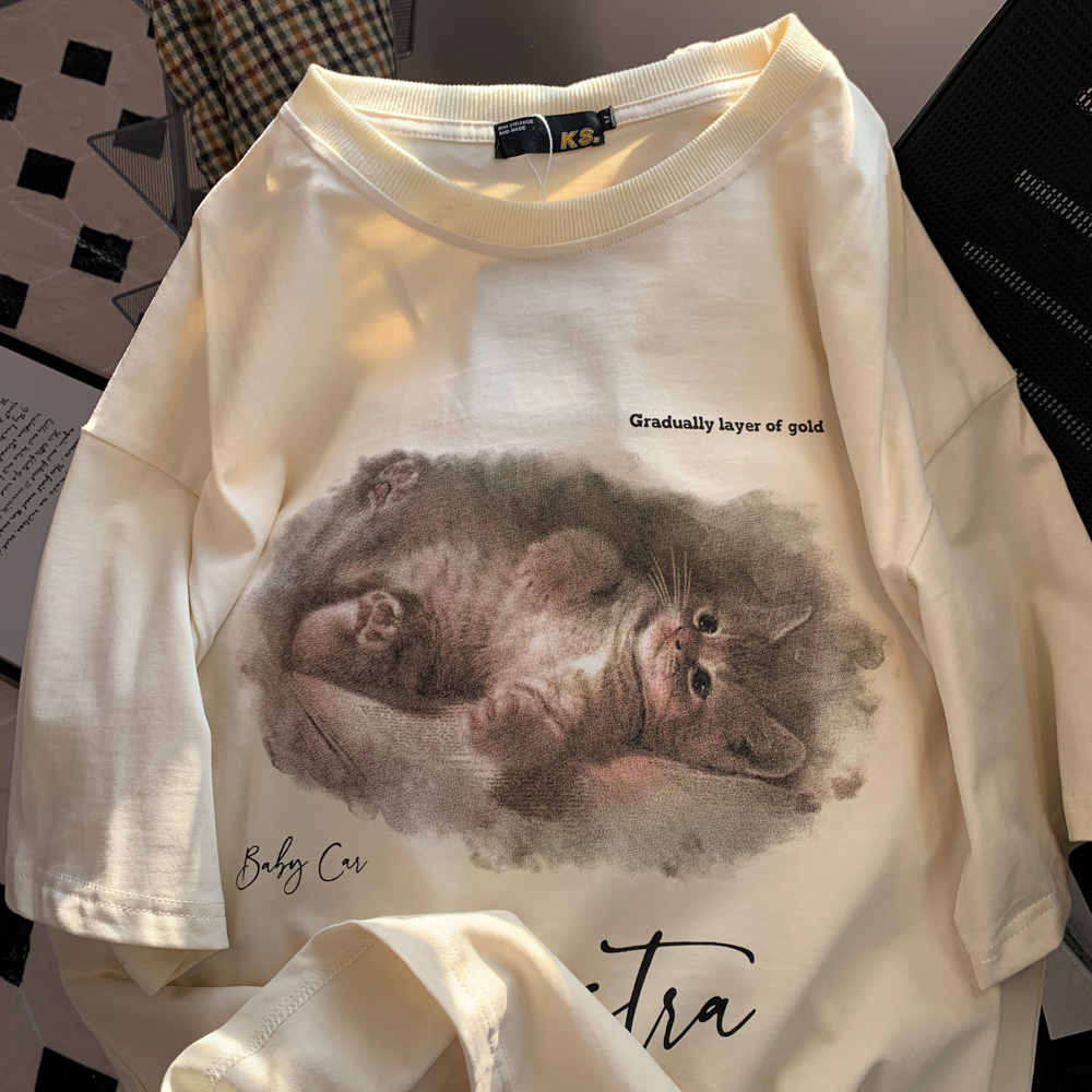 27596 special price (200 grams of pure cotton combed tightly) Douyin quality pure cotton short-sleeved T-shirt