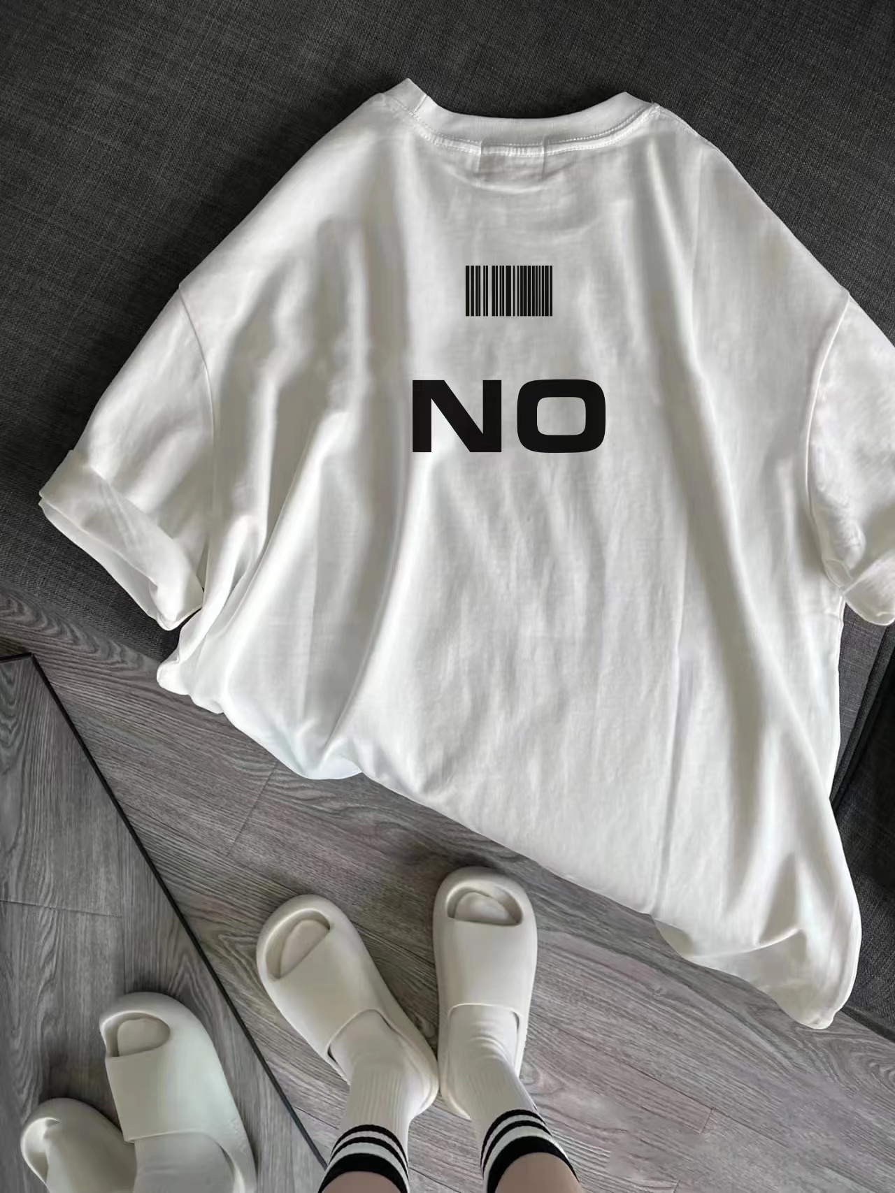 短袖t恤女夏寬鬆chic港味半袖oversize上衣服
