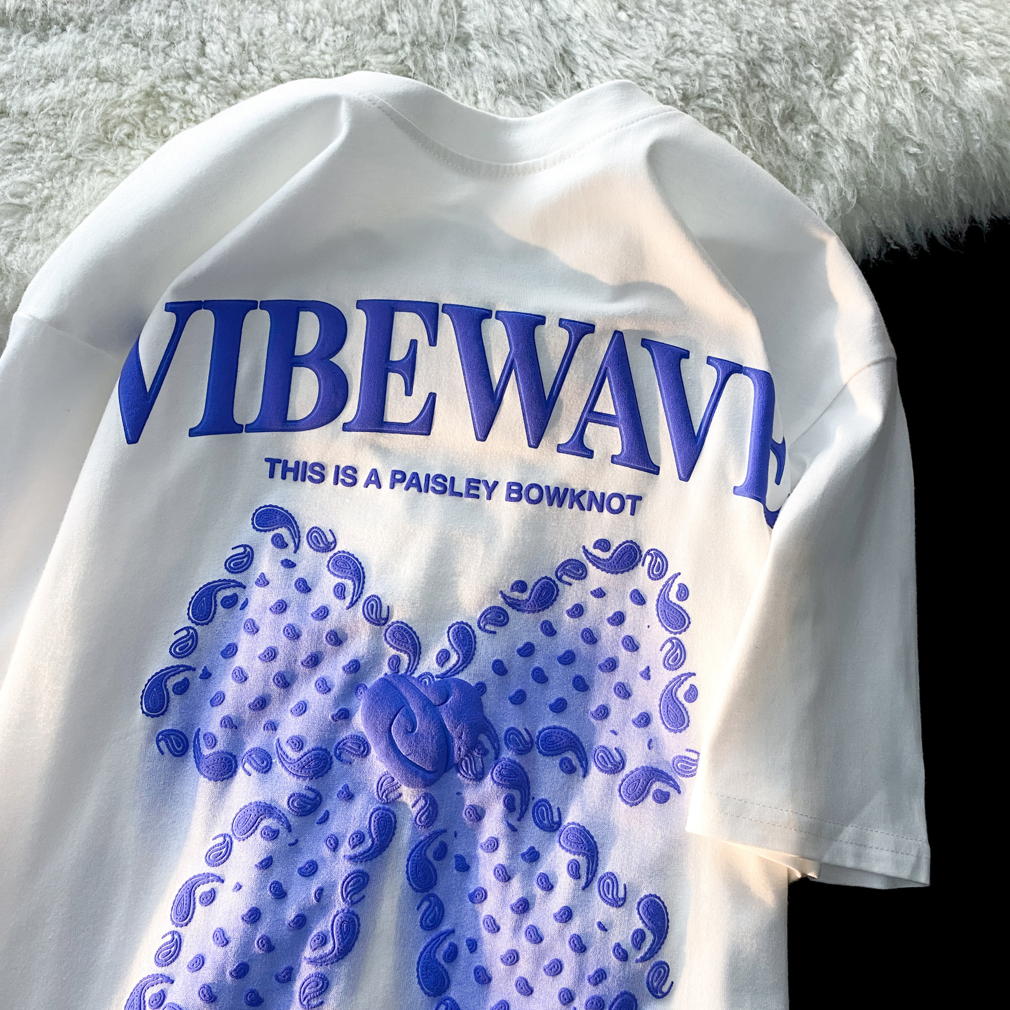 6535 cotton summer loose round neck top new short-sleeved t-shirt female foam printing
